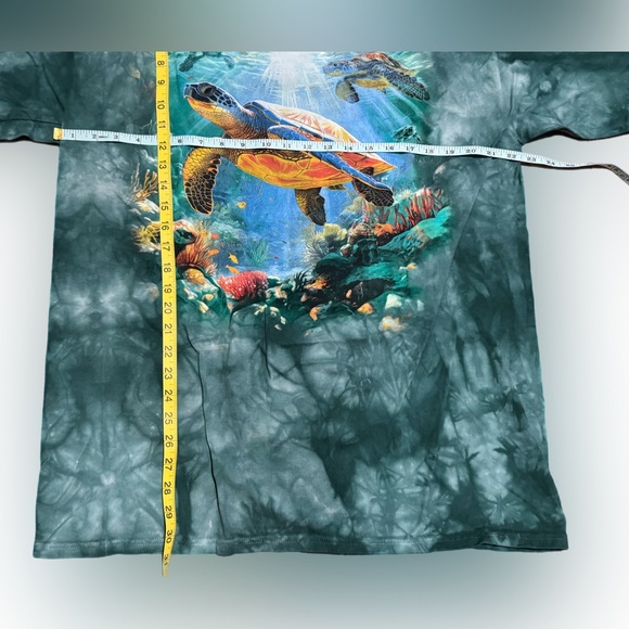 The Mountain Turtle Graphic Tie-Dye T-Shirt - Picture 2 of 4